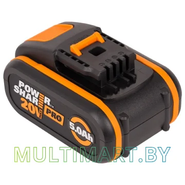 Аккумулятор Worx WA3570 (20В/5 Ah) картинка 3